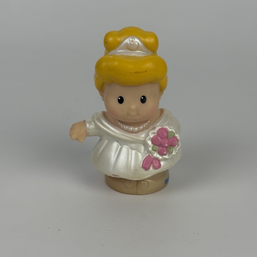 Fisher Price Little People Disney Princess Cinderella Wedding Figure
